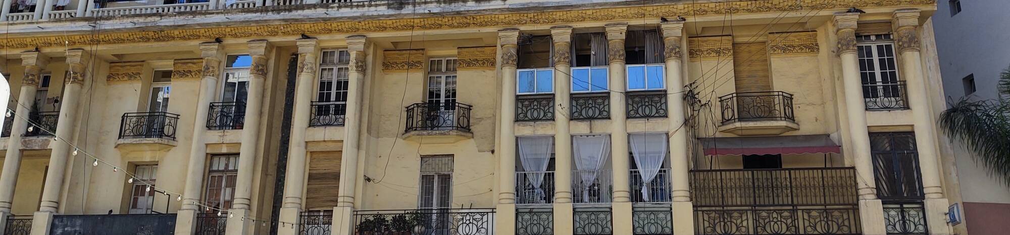 1920s building in Casablanca.