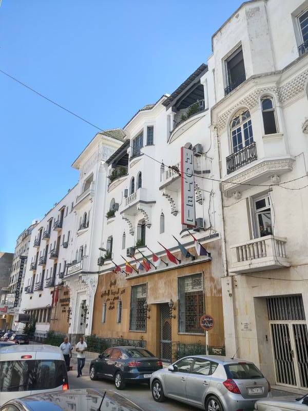 Hôtel Transatlantique on Rue Chaouia in Casablanca.