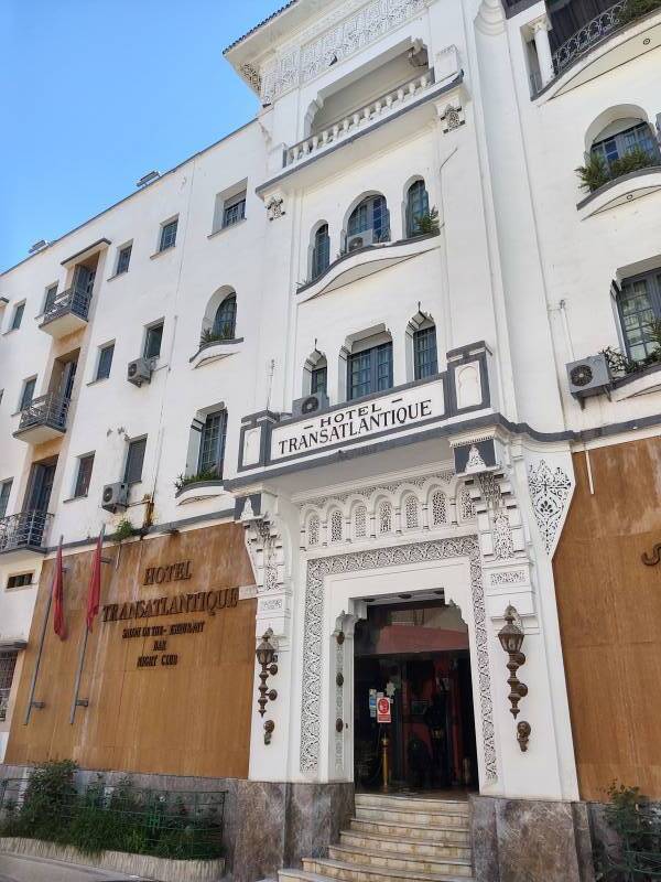 Hôtel Transatlantique on Rue Chaouia in Casablanca.