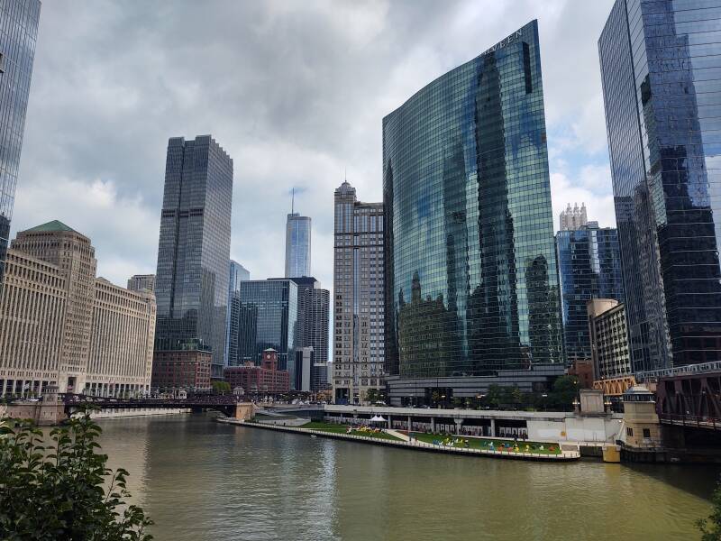 The Bob Newhart Towers in Chicago.