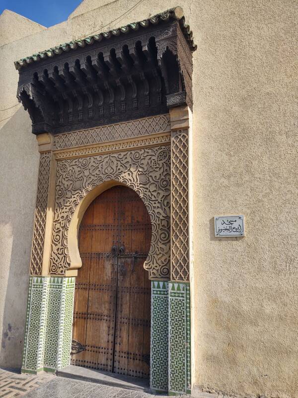 Place Boujloud in Fez, Morocco.