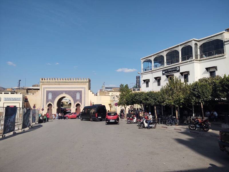 Place Boujloud in Fez, Morocco.