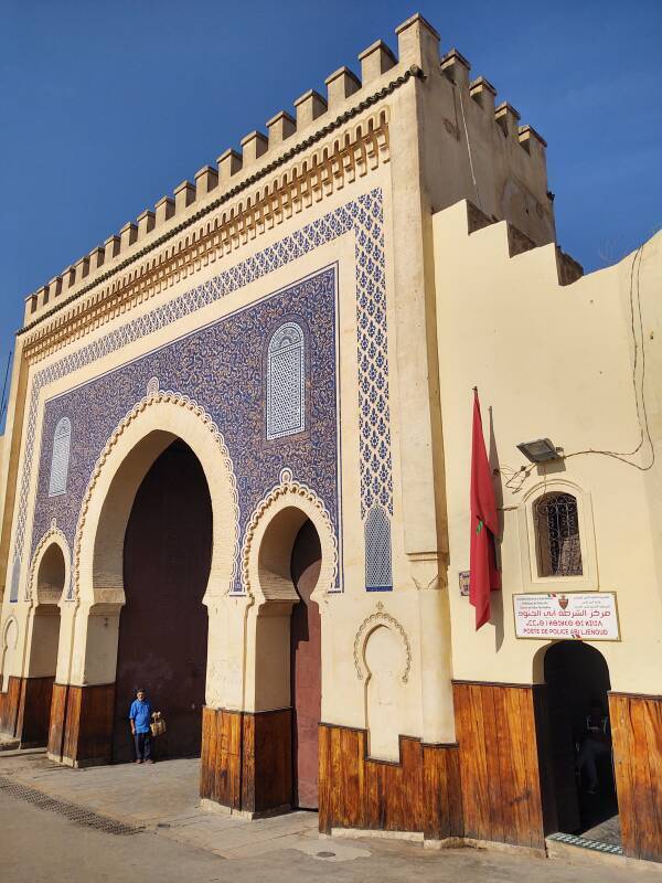 Place Boujloud in Fez, Morocco.