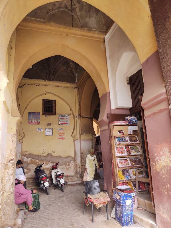 Bab Chorfa at Place Boujloud in Fez, Morocco.