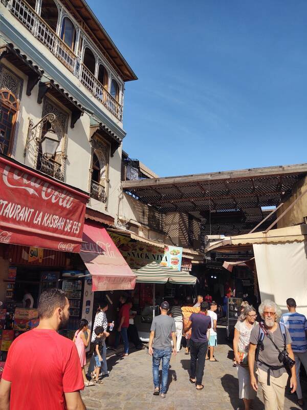 Dar Chourouk guesthouse in the medina in Fez.