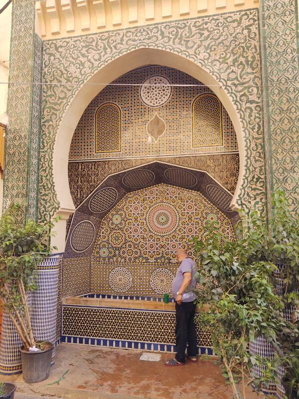 Dar Chourouk guesthouse in the medina in Fez.