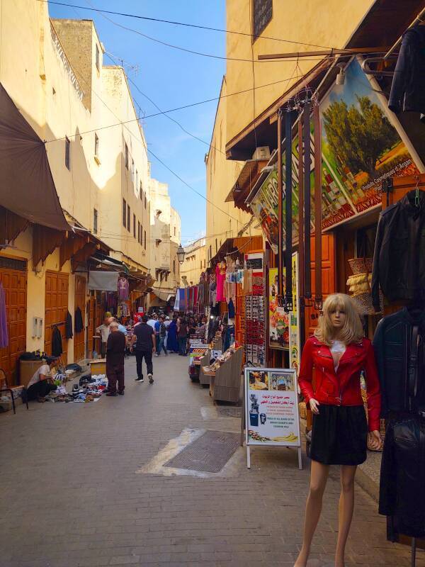 Dar Chourouk guesthouse in the medina in Fez.