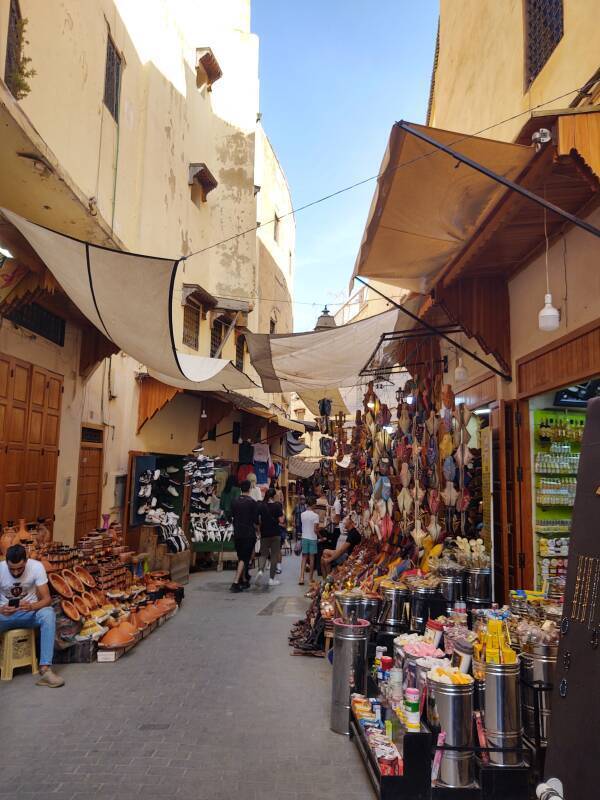 Dar Chourouk guesthouse in the medina in Fez.