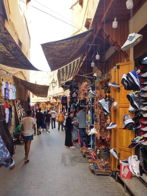 Dar Chourouk guesthouse in the medina in Fez.