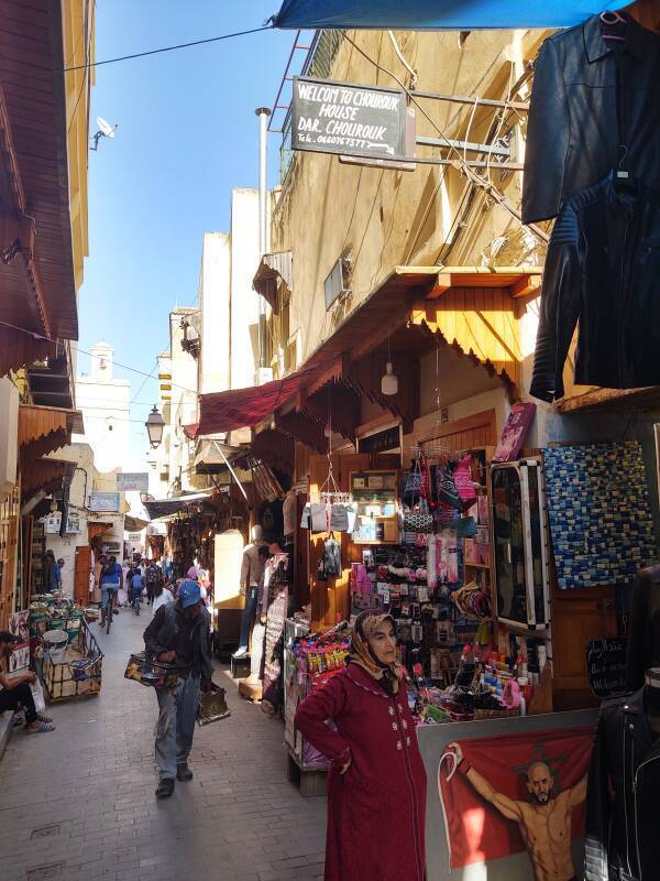 Dar Chourouk guesthouse in the medina in Fez.