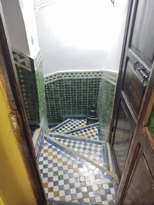 Dar Chourouk guesthouse in the medina in Fez.