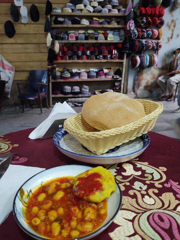 Dar Chourouk guesthouse in the medina in Fez.