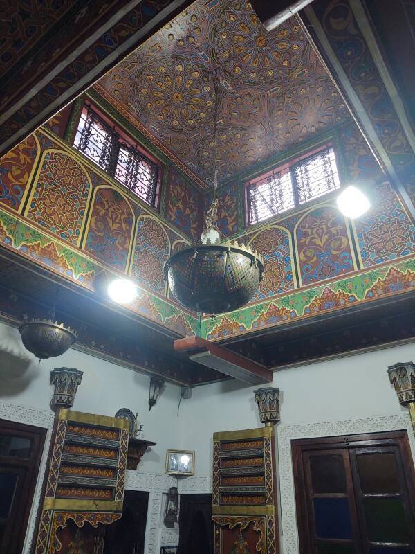 Dar Chourouk guesthouse in the medina in Fez.