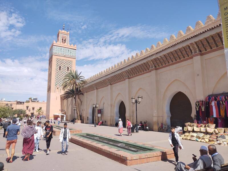 Kasbah Mosque, adjacent to the Saadian Tombs complex.