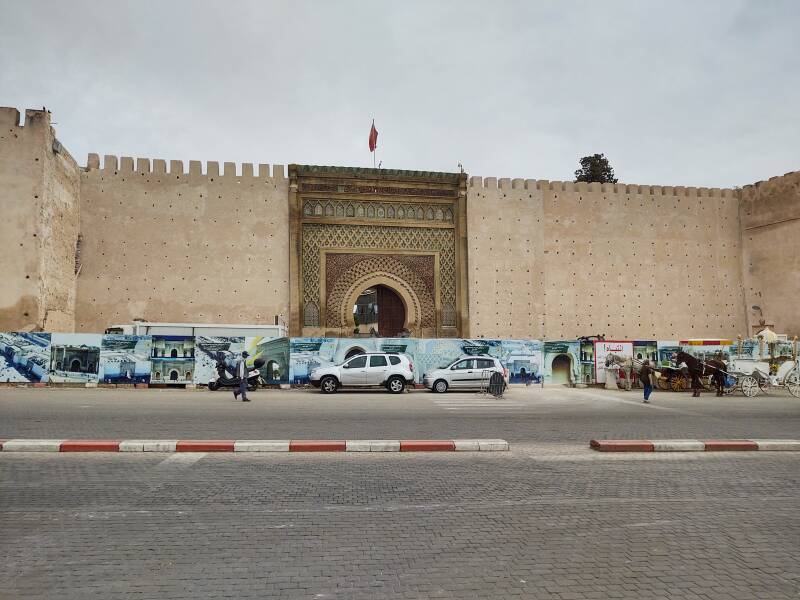 Kasbah of Moulay Isma'il in Meknès.