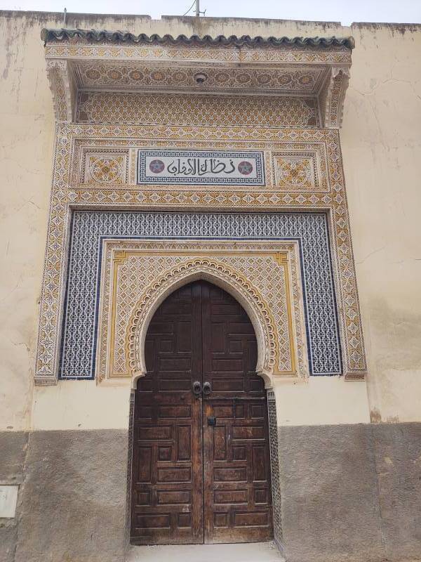 Gateways into Dar al-Kebira within the kasbah of Moulay Isma'il in Meknès.