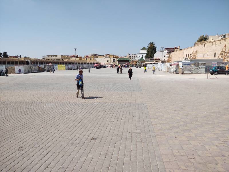 Place el-Hadim in Meknès.