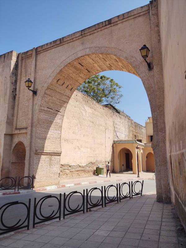 Bab Filala in the Kasbah of Moulay Isma'il in Meknès.