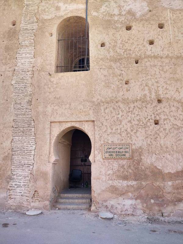 Heri Souani in the kasbah of Moulay Isma'il in Meknès.