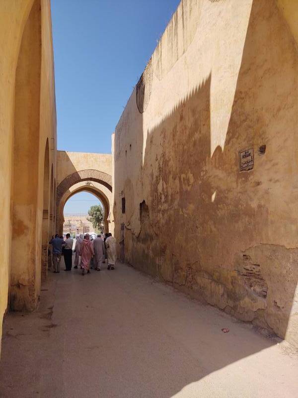 Bab al-Barda'in, 11th century gate into the medina in Meknès.