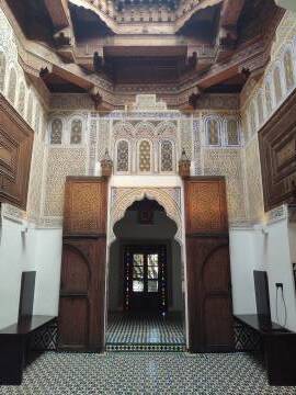 Music museum in Dar Jama'i on Place el Hedim in Meknès.