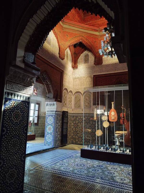 Dar Jama'i music museum in Meknès.