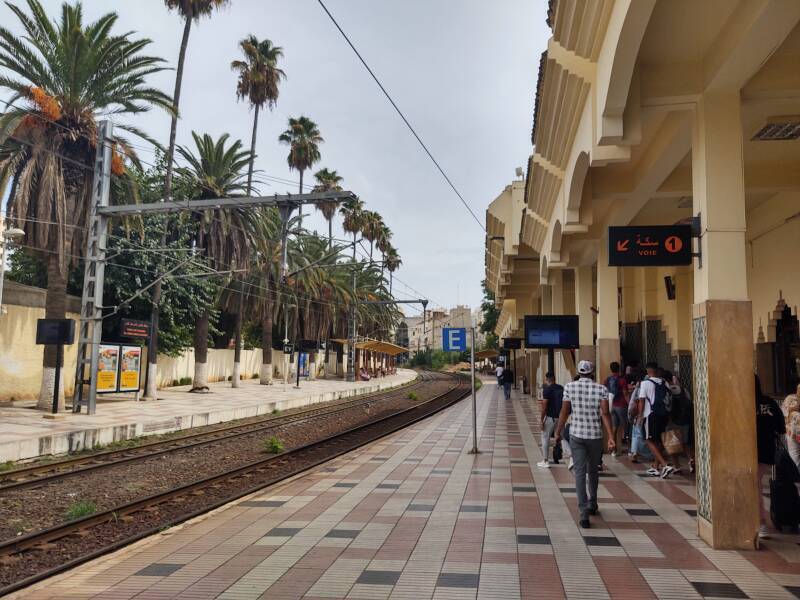 Gare al Amir Abdul Kader in Meknès.