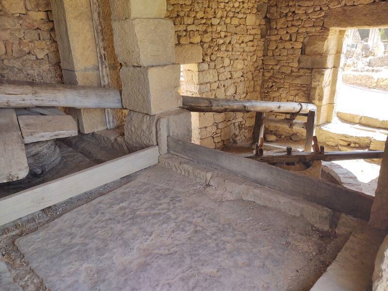 Volubilis archaeological site in Morocco.