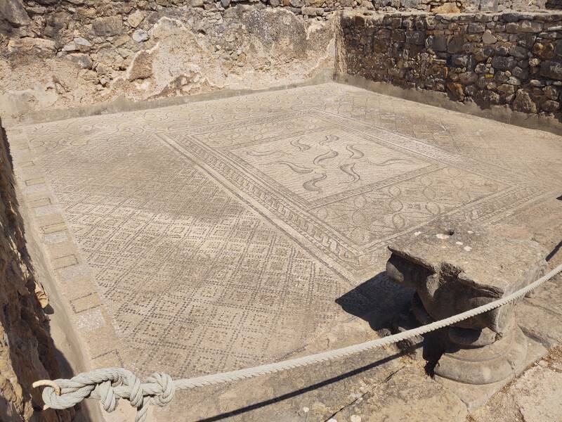 Volubilis archaeological site in Morocco.