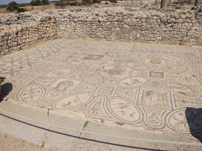 Volubilis archaeological site in Morocco.