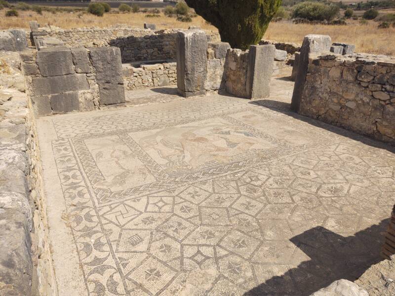 Volubilis archaeological site in Morocco.