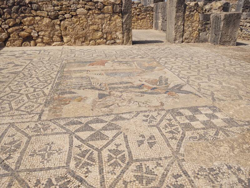 Volubilis archaeological site in Morocco.