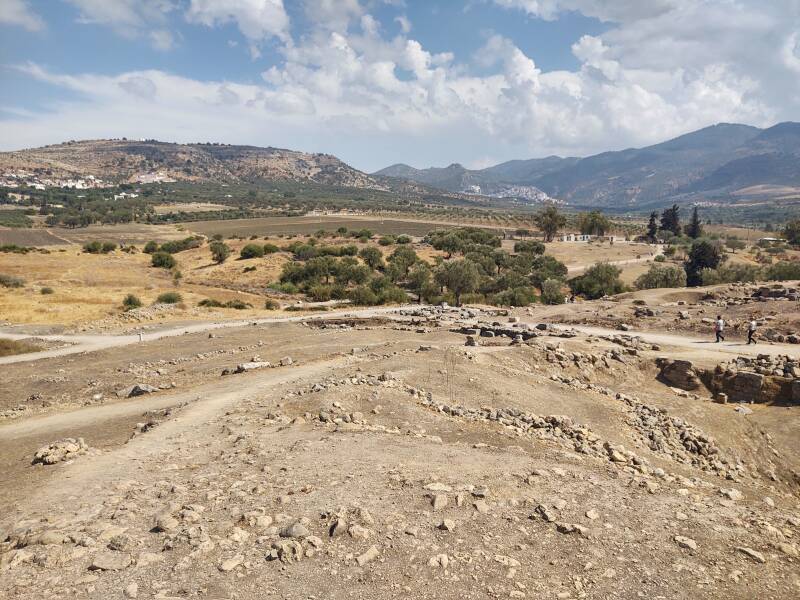 Volubilis archaeological site in Morocco.