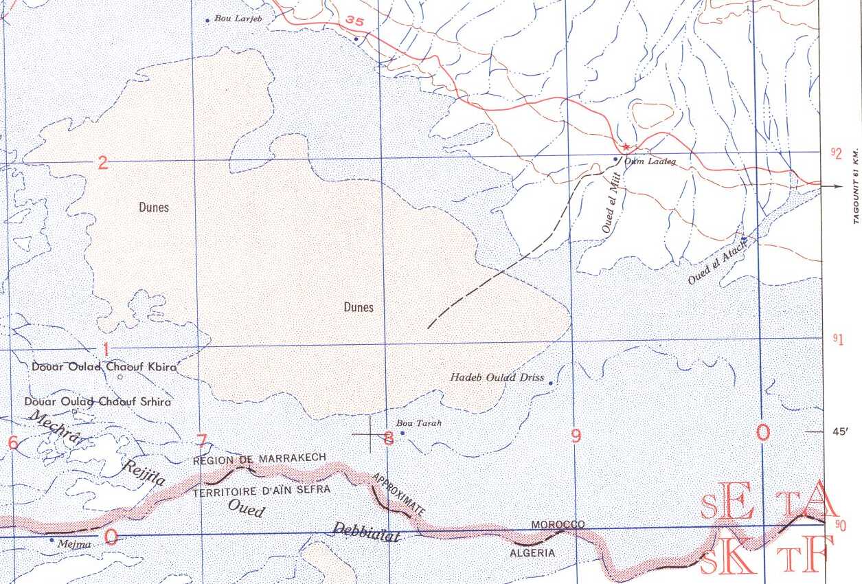 Portion of 1:250,000 map NH29-12 from https://lib.utexas.edu/maps/