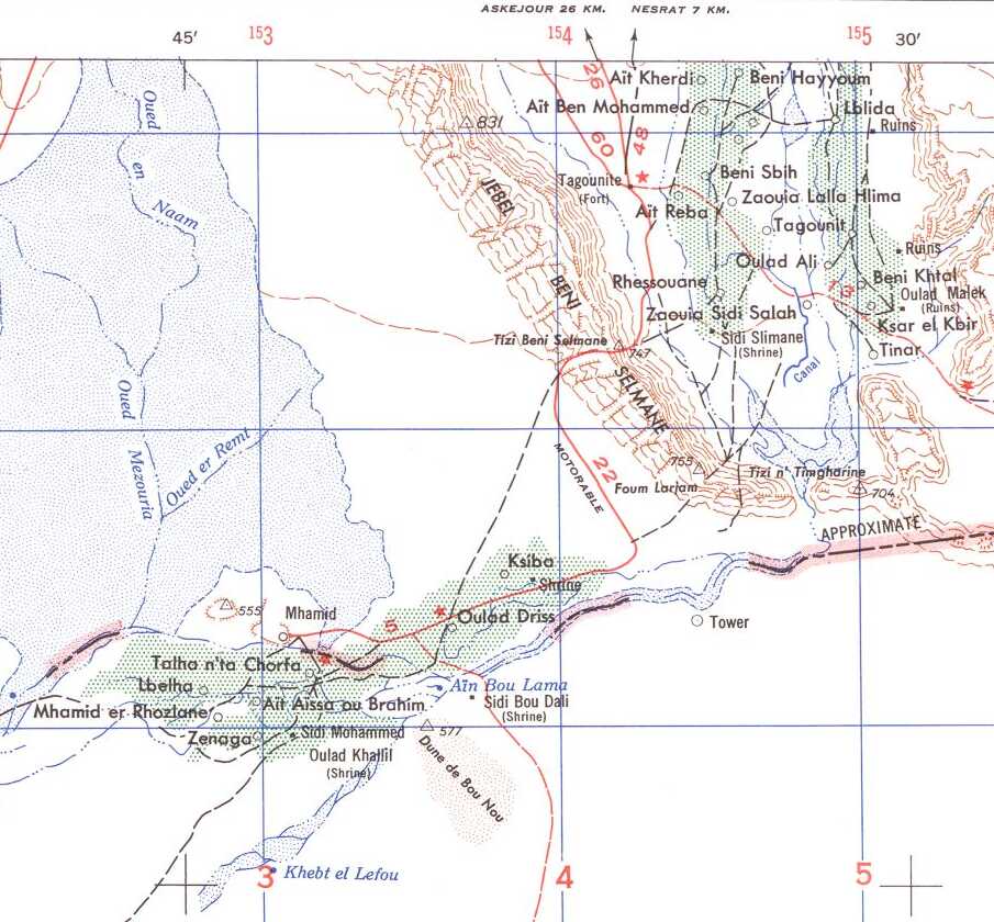 Portion of 1:250,000 map NH30-9 from https://lib.utexas.edu/maps/