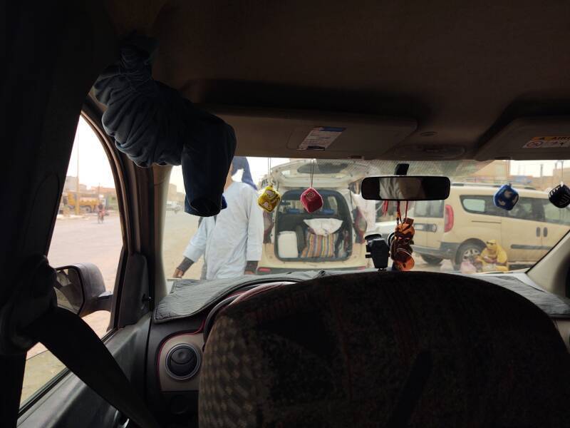 Town of Tagounite between Zagora and M'Hamid el Ghizlane.