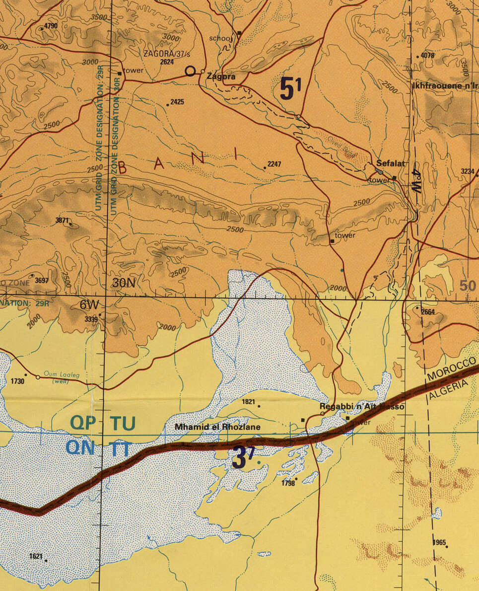 Portion of 1:500,000 map TPC H-2A from https://lib.utexas.edu/maps/