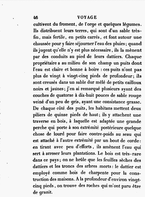 Page 46 of 'Journal d'un Voyage à Temboctou et à Jenné dans l'Afrique Centrale'