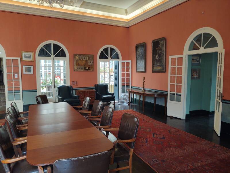 Room in the American Legation in Tangier.