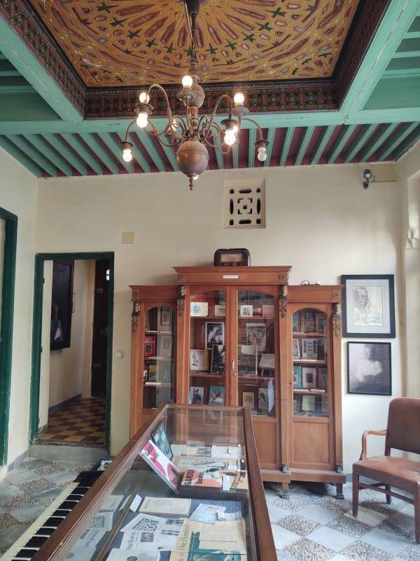 The Paul Bowles Wing in the American Legation in Tangier.