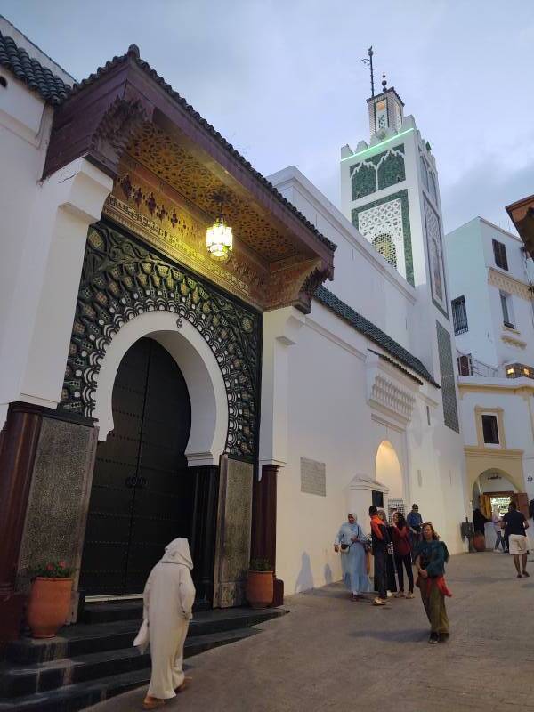 Main mosque in the Tangier medina.