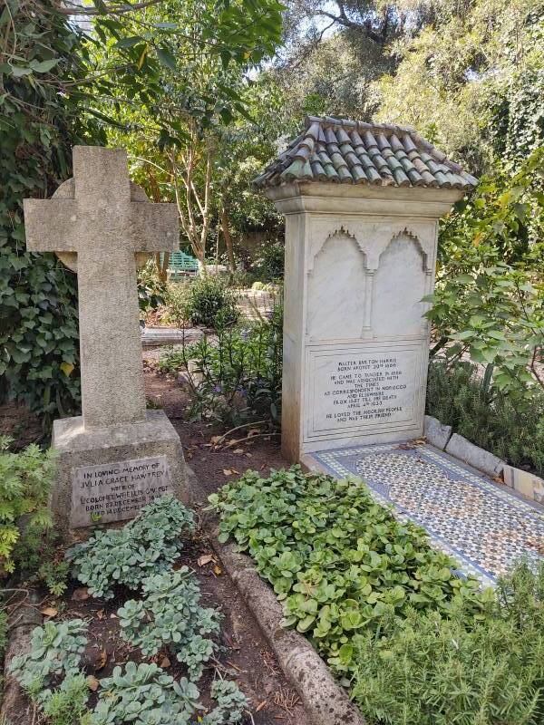 Cemetery of Saint Andrew's Anglican church in Tangier.