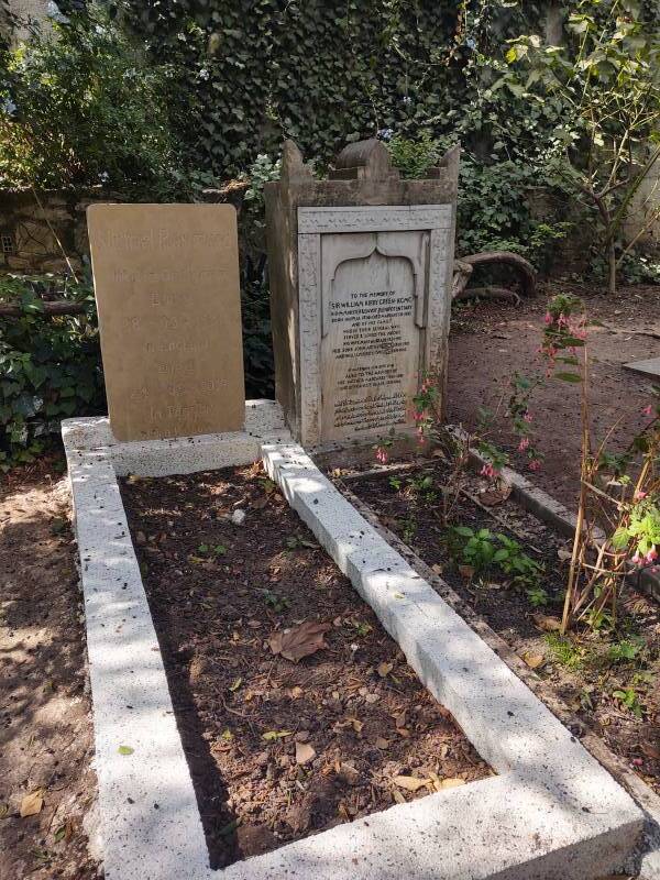 Cemetery of Saint Andrew's Anglican church in Tangier.