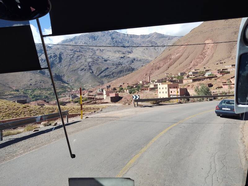 Small town in the Atlas Mountains.