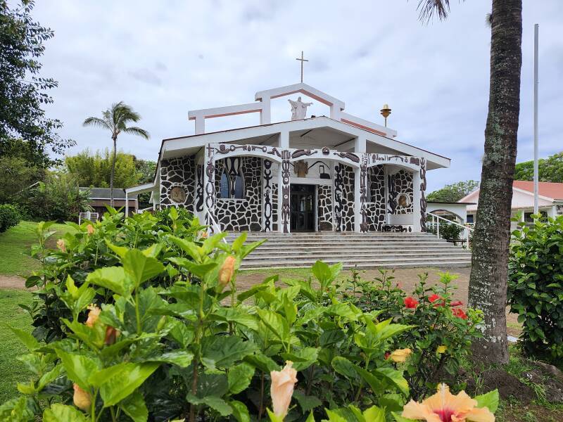 Roman Catholic church in Haŋa Roa.