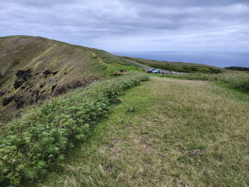 Rano Kau mirador.