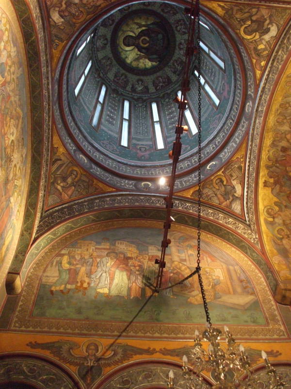 Interior of the Cathedral of the Romanian Patriarchate.