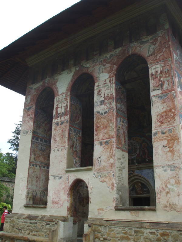 Moldoviţa Monastery in northern Romania.