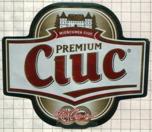 Romanian beer label.