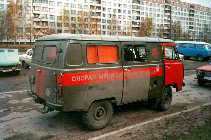 Russian ambulance.